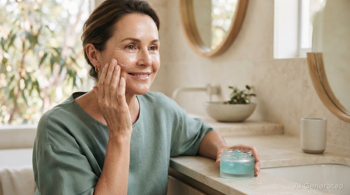 Cooling Gel Moisturiser for Menopause: Skin Changes and Relief