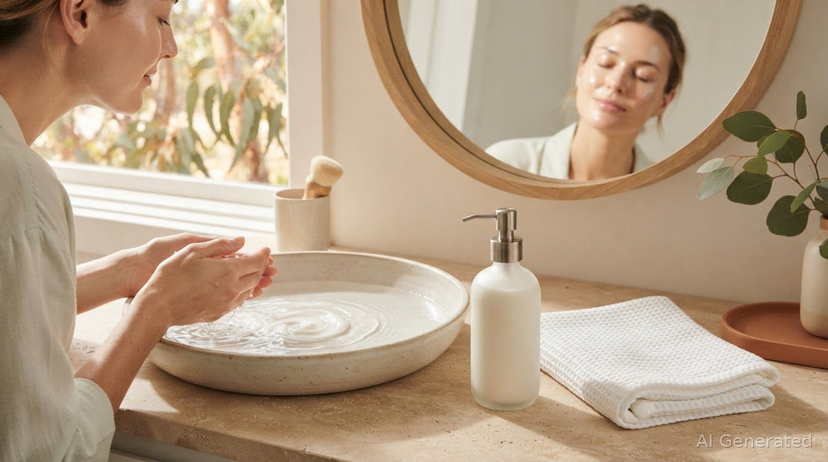 Non-stripping cleanser for sensitive skin: what gentle cleansing really means