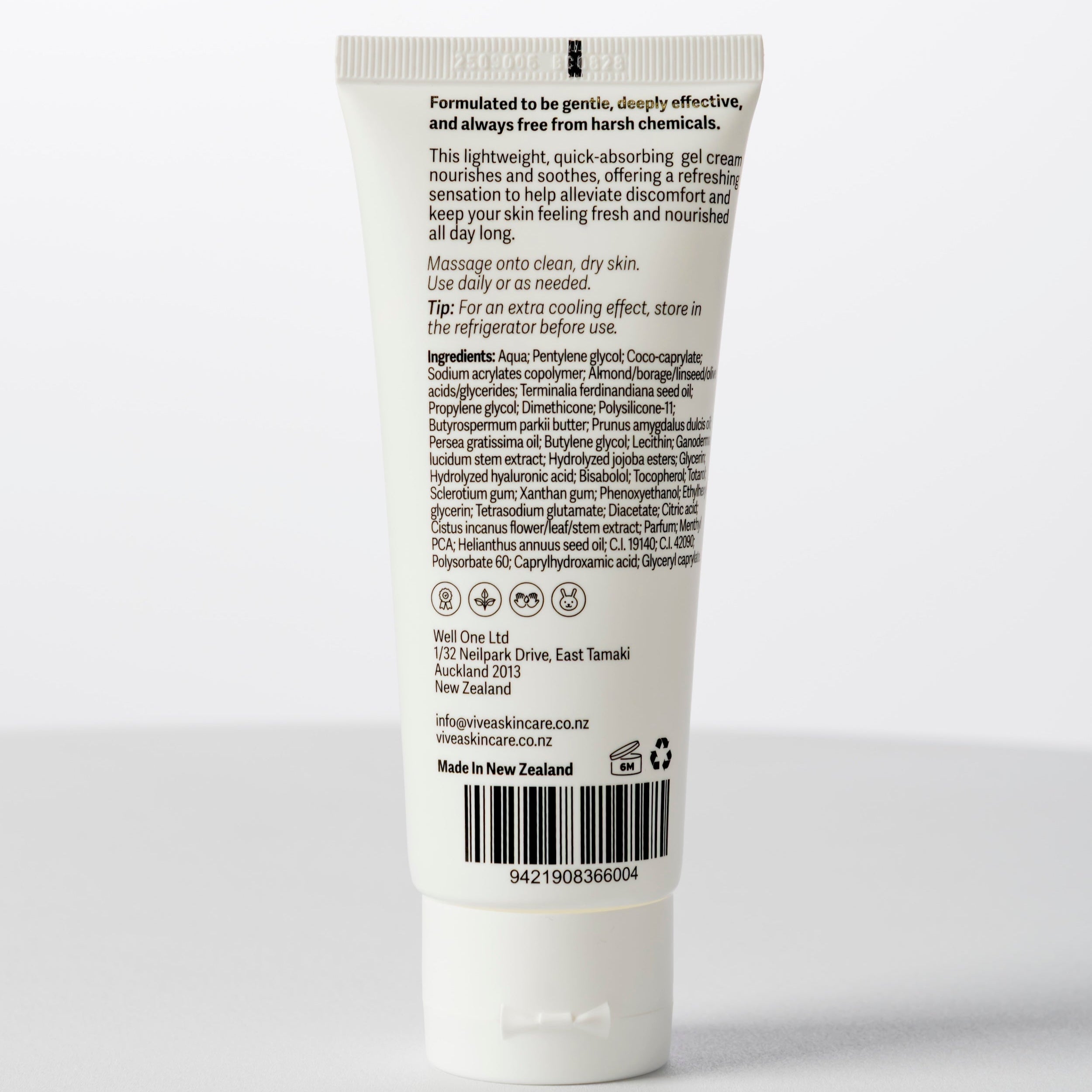 Vivéa Women's Hand & Body Cooling Gel Cream