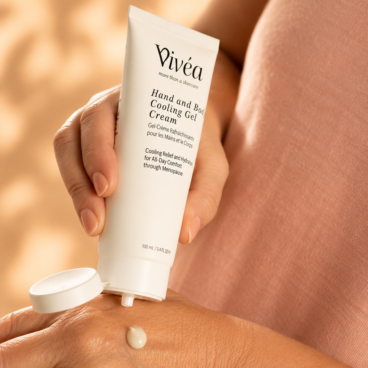 Vivéa Women's Hand & Body Cooling Gel Cream
