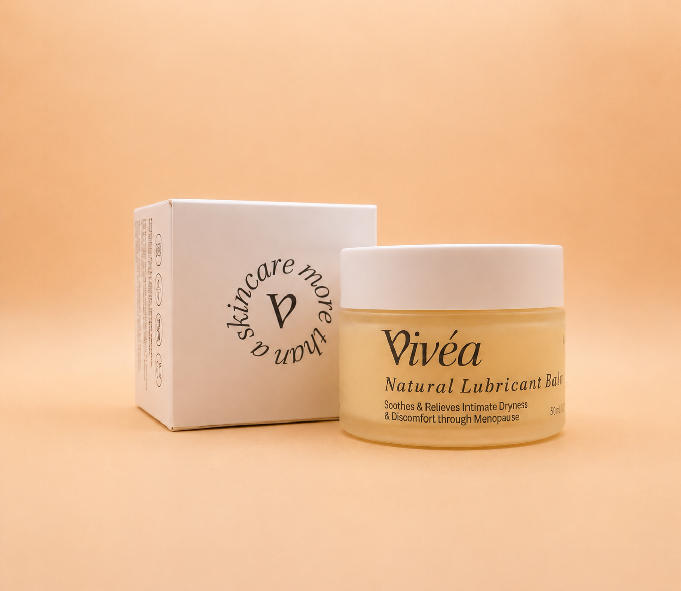 Vivéa Natural Lubricant Balm | Intimate Dryness Relief for Menopause
